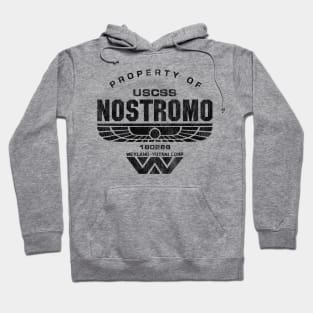 Property of USCSS Nostromo Lts Worn Hoodie